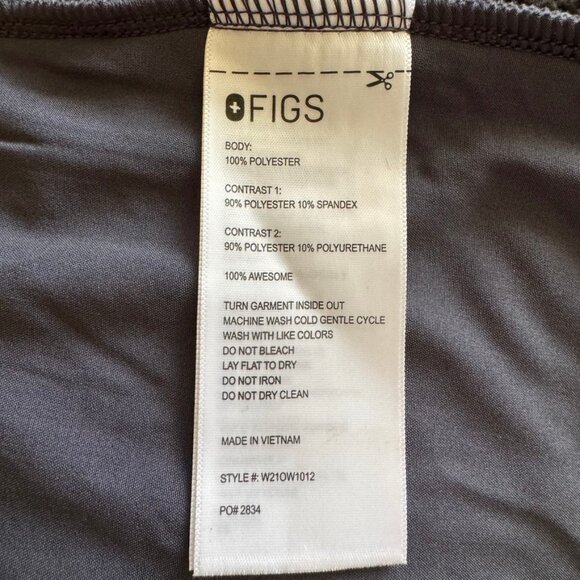 FIGS On-Shift Sweater Knit Jacket Heather Dark Charcoal NWT - Picture 6 of 8